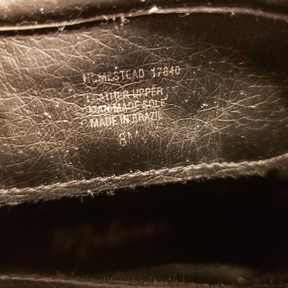 Black genuine leather moto engineer boots - Size 8 M - EUC - Picture 7 of 10